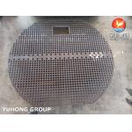 EN 10025-2 S235JR Carbon Steel Baffle Tubesheet For Heat Exchanger