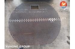 China EN 10025-2 S235JR Carbon Steel Baffle Tubesheet For Heat Exchanger supplier