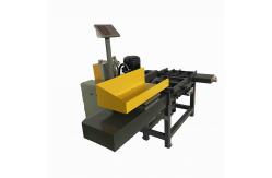 China Push Button Control Horizontal Rag Baler 5.5KW With Integrated Scale supplier