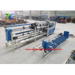 Diamond Pvc Mesh Netting Plc Double Wire Chain Link Fence Machine for sale