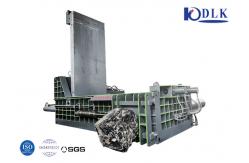 China Automatic Scrap Car Frame Baling Press Machine 90 Kw Hydraulic 800*800 Mm supplier