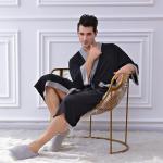 Bathrobe Mens Sleepwear Xl Xxl Mens Warm Pajama Pants Polyester Fiber for sale