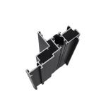 Silver Black 6063 T5 Window Frame Sections Anodized Aluminium Extrusion