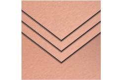 China PE Core 5005 2000mm Copper Brushed Aluminum Composite Panel supplier