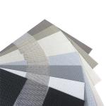 Flame Retardant Polyester Fiber Day And Night Double Layer Blackout Zebra Blinds Fabric for sale