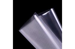 China Custom Textured Packaging Bags  Vacuum Seal Bags Transparent Plastic Nylon Embossed supplier