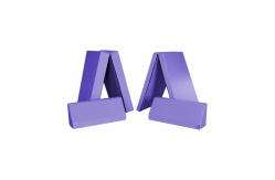 China Purple Versatile Microsuede Fabric Foam Play Couch For Playroom supplier