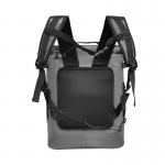Dark Gray Leakproof Soft Cooler , 25L Cooler Bag With Insulated Padding