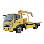 China Factory Customized Foton Recovery Truck Flatbed Tow Wrecker Truck With Mounted Crane Tow Wrecker Truck for sale
