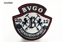 China Event Embroidered Badges Patch Overlock For Uniform / Shoes / Caps supplier