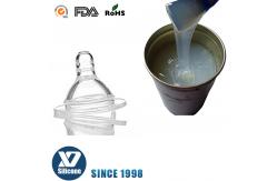 China FDA Two Part Liquid Silicone Rubber Heat Resistant And Anti - Aging supplier