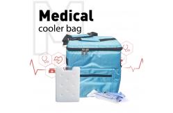 China Green Soft Side Cooler 15L Injection Cooler Bag For Blood Transportation supplier