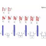 Optional Size Heavy Duty Pallet Racking System , Heavy Duty Industrial Racking