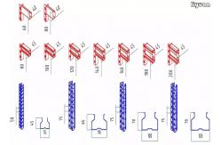China Optional Size Heavy Duty Pallet Racking System , Heavy Duty Industrial Racking supplier