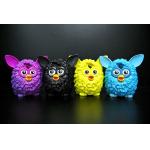 4 Colour Owl Bird Plastic Toy Figures Lovely Style For Home Decoration for sale