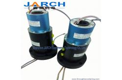 China Electrical Ethernet Hybrid Slip Rings Four Passage With 78mm Overall Diameter , 30RPM Speed supplier