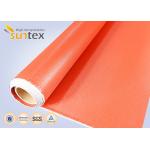 Temperature Resistance 0.4mm Silicone Impregnated Fiberglass Cloth for sale