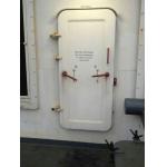 Water Tight Marine Doors / Ship Access Door With Round Window Handle Quick Open for sale