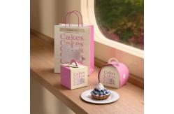 China Custom Printed Cake Roll Packaging Box - Eco-Friendly Kraft Paper supplier