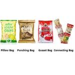304ss Frame Pillow Pouch Packaging Machine PLC Control For Candy Chocolate