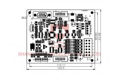 China Cabin Control Elevator LOP COP Display / Elevator Display Board supplier