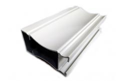 China 6063 Aluminium Door Profiles , Customized Aluminum Extrusion Flash Metal Powder Profile supplier