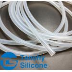 LFGB Harmless Pure OD 100mm Flexible Silicone Tubing for sale