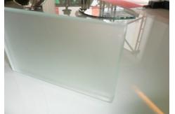China 2mm-19mm Acid Etched Glass Tempered Glass With Customized Size supplier