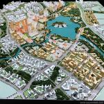 CAUPD 1/2000 Hologram Architecture Models Urban Design Custom for sale