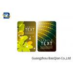 VIP Card Lenticular Card Printing PET / PP Material 3D Lenticular Flip Effect for sale