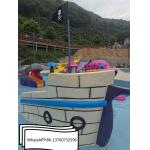 Fiberglass Swimming Pool Pirate Water Slides for sale