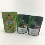 Custom Logo Plastic Candy Edible Mylar Foil Pouch Packaging Printed Reusable for sale