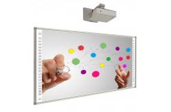 China 96 Inch Infrared Interactive Whiteboard USB Interface Ceramic Surface supplier