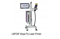 China Flying Mopa 30W Uv Laser Cutter Engraver For Plastic Bag Printing supplier