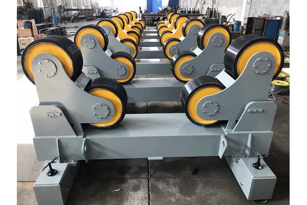 Tank Turning Rolls with Rubber Wheels Self Adjustment Welding Rotataor