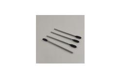 China Dust Free Gray Handle Black Electronics Cleaning Foam Cleaning Swabs supplier