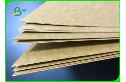 China 200GSM 250GSM Virgin Wood Pulp Brown Kraft Board For Notebook Printing supplier