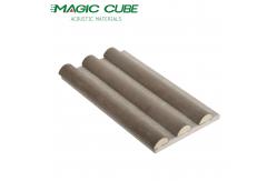 China Elegant Wooden Slat Panels With Luxurious Suede Finish For Noise Reduction supplier