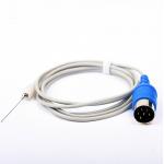 Repusi Concentric EMG Needle Electrode Reusable Cable With 6 Pin DIN Plug