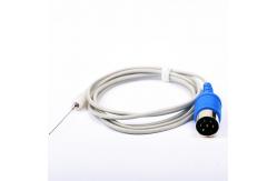 China Repusi Concentric EMG Needle Electrode Reusable Cable With 6 Pin DIN Plug supplier