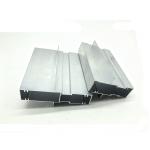 Silver Anodized 6063 aluminum door frame extrusions For Construction Building for sale