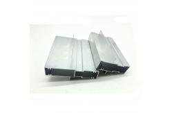 China Silver Anodized 6063 aluminum door frame extrusions For Construction Building supplier