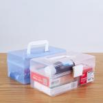Family Pack Small Medical Care Plastic Medication Storage Box for sale