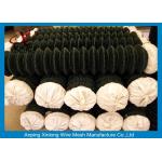 Customized Square Chain Link Fence Mesh For Football Ground XLF-09