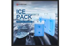 China 600ml Reusable Freezer Ice Packs Refreezable Ice Block For Shipping supplier