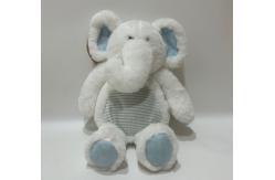 China Factory Wholesale Can Customize Small Elephant Plush Toys With Rattle Paper supplier