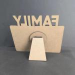 Matte White MDF Sublimation Blanks Transfer Family Photo Panel