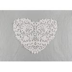 French Guipure Venice Lace Cotton Lace Neck Applique Water Soluble For Blouses for sale