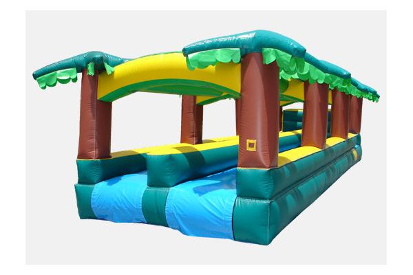 inflatable tropical slide, Hot Playing Durable Special Inflatable Slip Slide