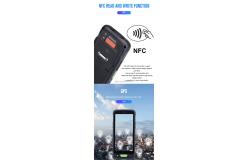 China 4G Touch Screen Pda Android Barcode Scanner NFC BT4.0 CE Sealed Environment supplier